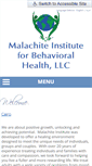 Mobile Screenshot of malachiteinstitute.com